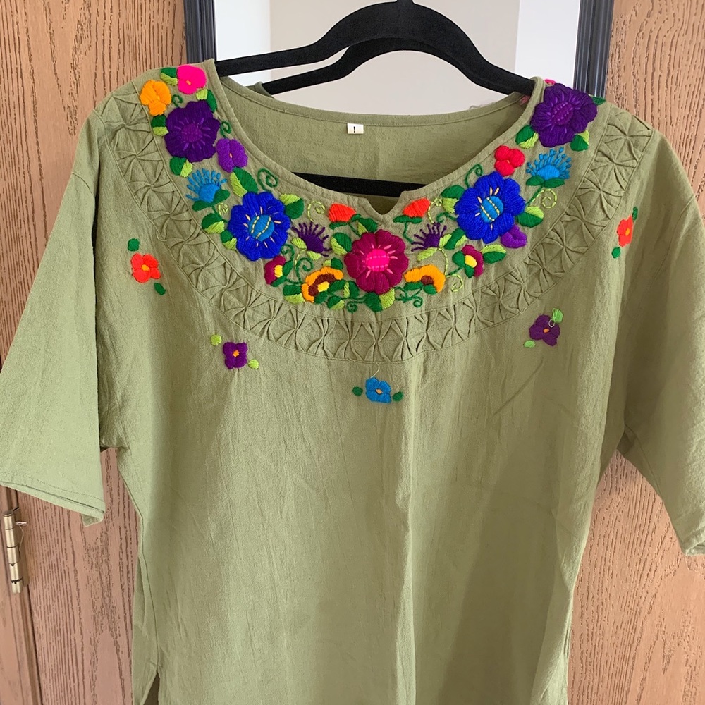 Embroidered Top